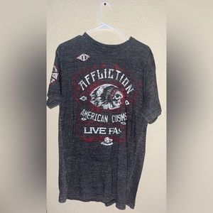 Grey Affliction Tshirt XL